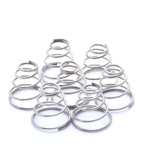 NIDUNO 100 Stück Edelstahl Druckfedern - 0.4x4x25mm Kompressionsfedern Für Industrie