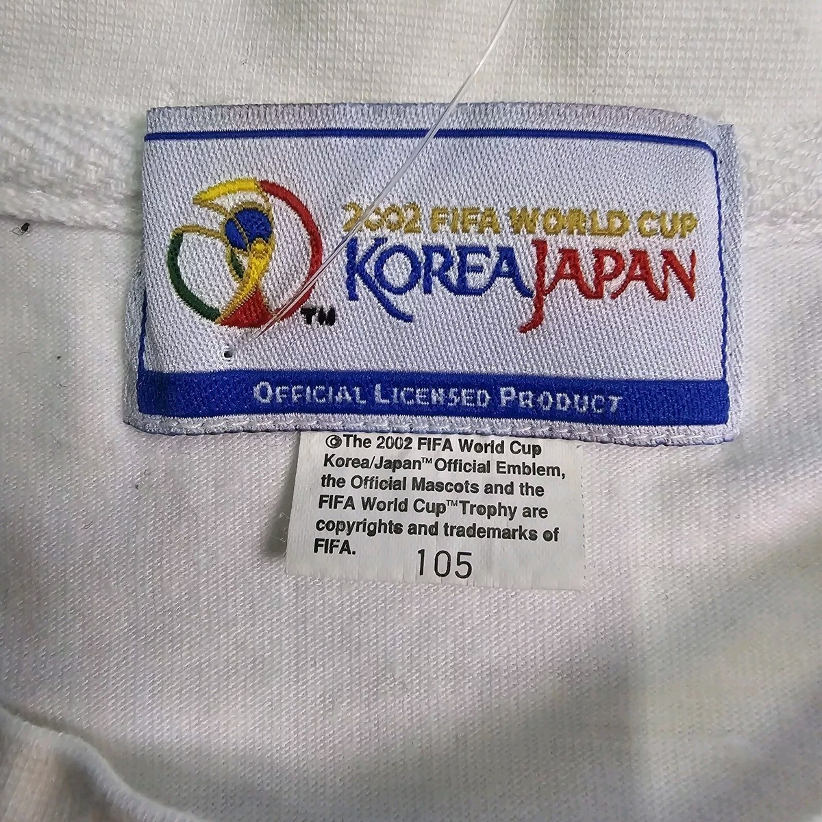 2002 Champions Glance Fifa World Cup Soccer T-Shirt Large