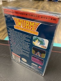 Wurm: Journey to the Center of the Earth NES CIB Cleaned, Tested and Authentic 