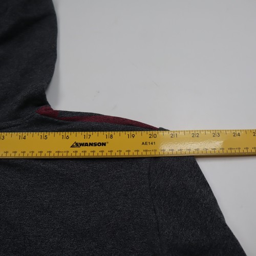 Under Armour Hoodie Youth Unisex YXL Gray Pink Loose Fit Pullover Sweatshirt - Picture 4 of 8