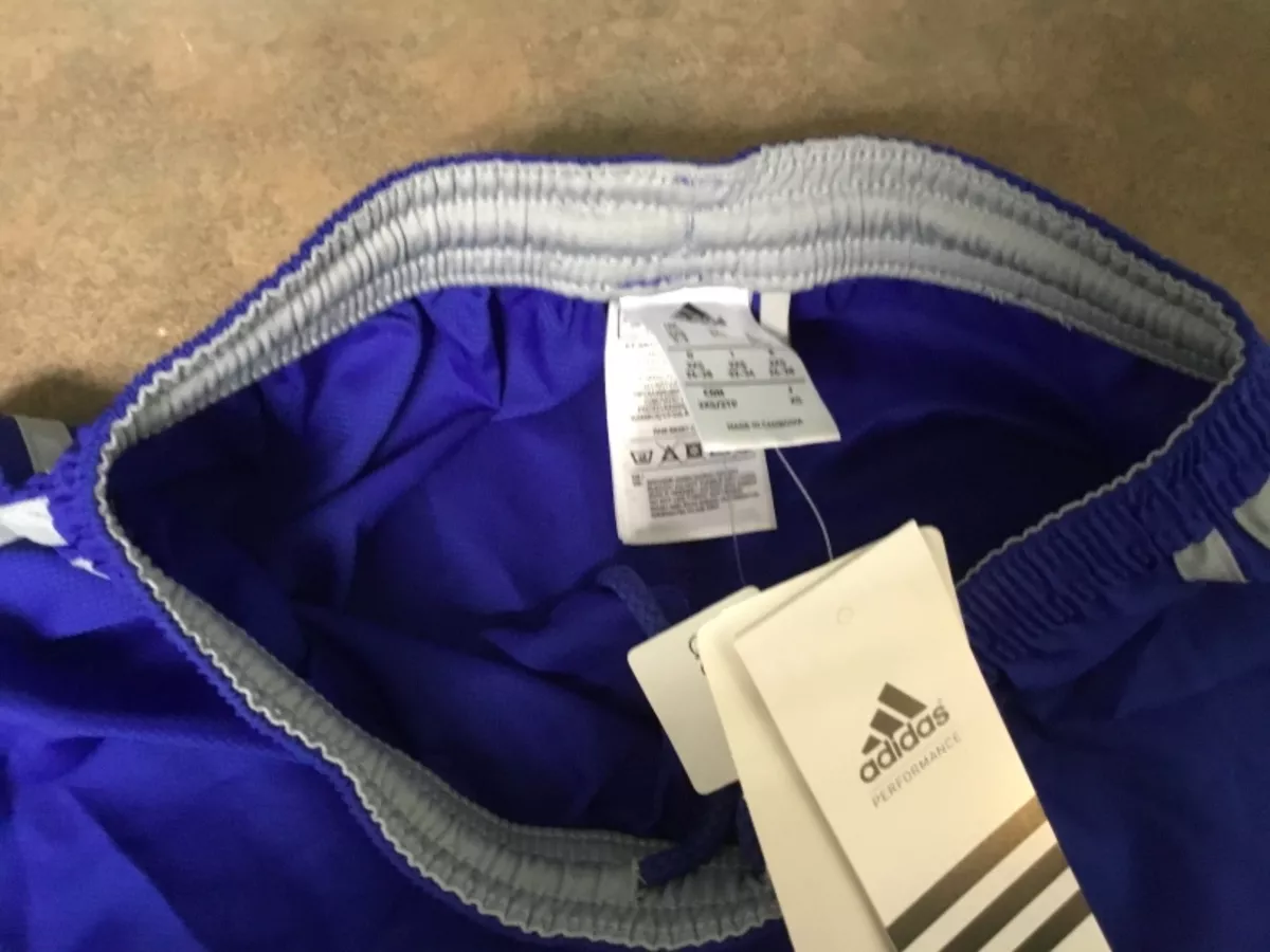 Women s Adidas ClimaCool Adizero Blue Gray Shorts Size 2XS