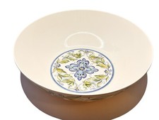 12" Melamine Bowl Better Homes & Gardens blue floral Pasta Salad Serving 1225