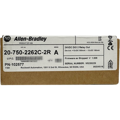 Allen-Bradley 20-750-2262C-2R PowerFlex 750 24V DC IO Option Module