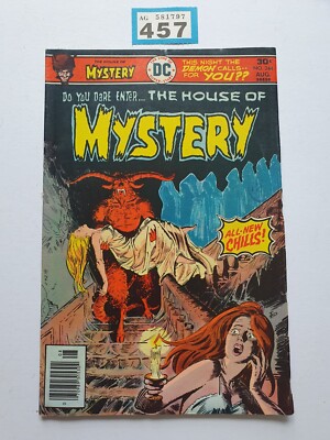 DC COMICS  THE HOUSE OF MYSTERY # 244   1976  VNC 30c