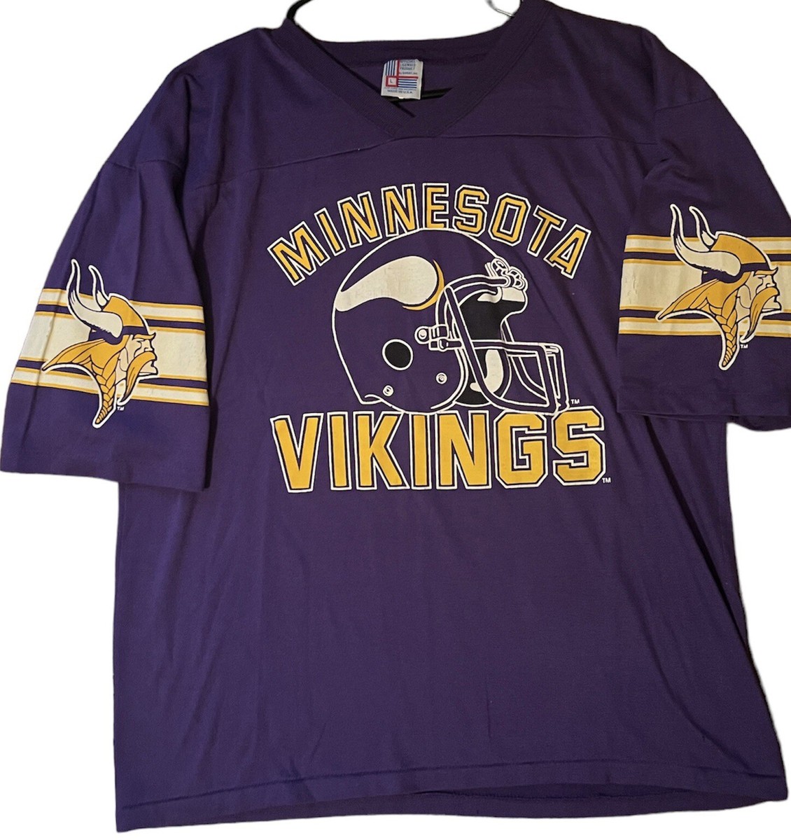 スポーツ別 80s USA製 Rawlings NFL Vikings 23 ゲームシャツ