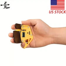 SF Archery Finger Tab, Leather Finger Guard, Adjustable Accessories
