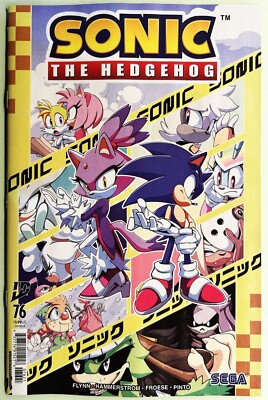 SONIC The HEDGEHOG Comic Book IDW #76 Cover B February 2025 Bagged Boarded NEW