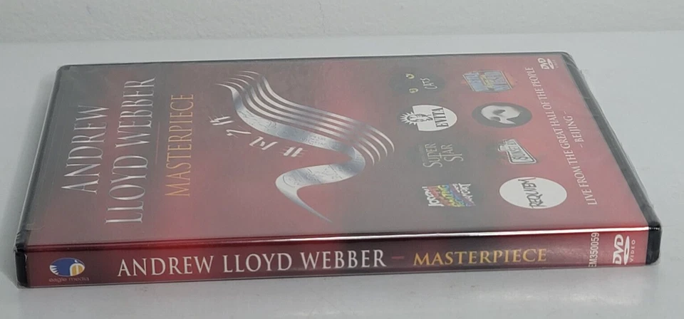 Andrew Lloyd Webber Masterpiece DVD Live from Beijing Cats Evita Requiem NEW Foto 3 de 4