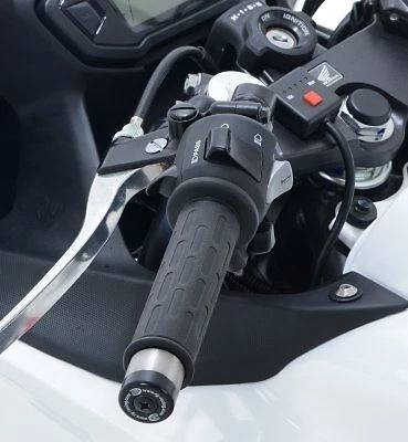 Empuñaduras térmicas R&G negras (22 mm) Triumph Trophy 1200 2013-2018 para motocicleta Foto 4 de 4