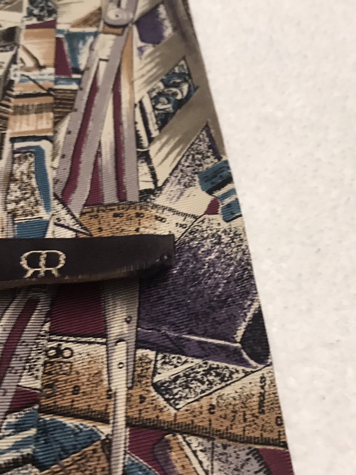 Rohde Royce Neck Tie Computer Drafting Mechanical… - image 4