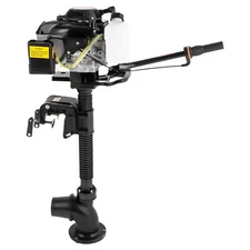 4 Stroke 4HP Outboard Motor Jet Pump Fishing Boat Engine CDI Wind Cooling System