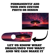 Custom Design Design Harley M8 Air Cleaner Insert Replaces Stock Insert.