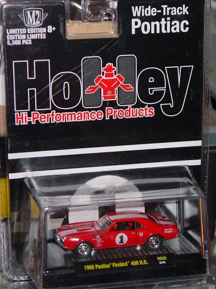 M2 机器 1968 PONTIAC FIREBIRD 400 肌肉汽车-红色。 MIP — 第 2/2 张图片