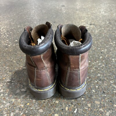 Vintage Dr Martens 939 Boots 6 Eye Brown Leather Size 6UK  display picture 3