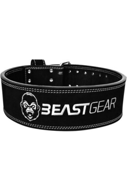 BEAST GEAR weight belt LARGE (waist 34''-40'') Powerlifting Belt, weightlifting 