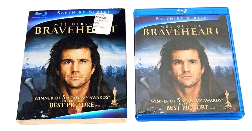Braveheart Blu-Ray Video Movie Mel Gibson Best Picture - Image 3 of 4