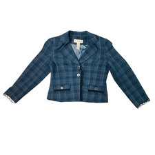 Sag Harbor 12 Vintage Plaid Lined Jacket