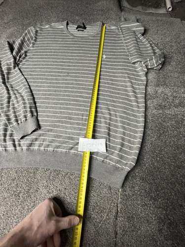 Polo Ralph Lauren Pima Cotton Sweater Mens XXL Grey Long Sleeve Jumper - Picture 8 of 14