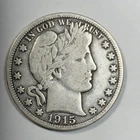 1915-S 50C Barber Half Dollar
