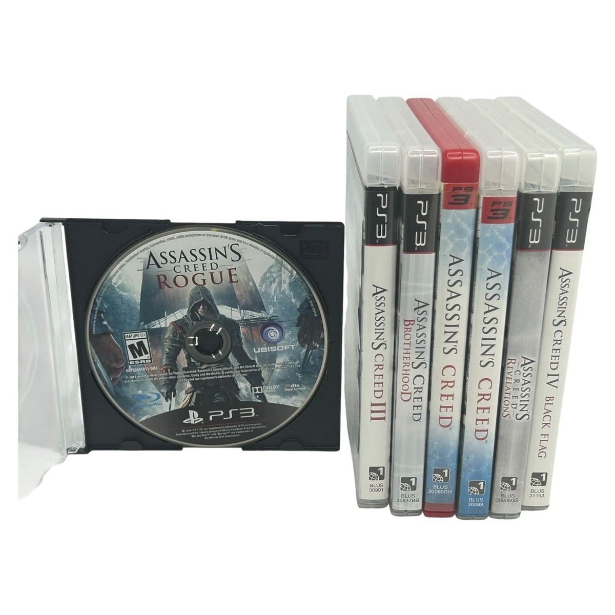Assassin's Creed Bundle Lot Of 7 PS3 Games Sony PlayStation 3