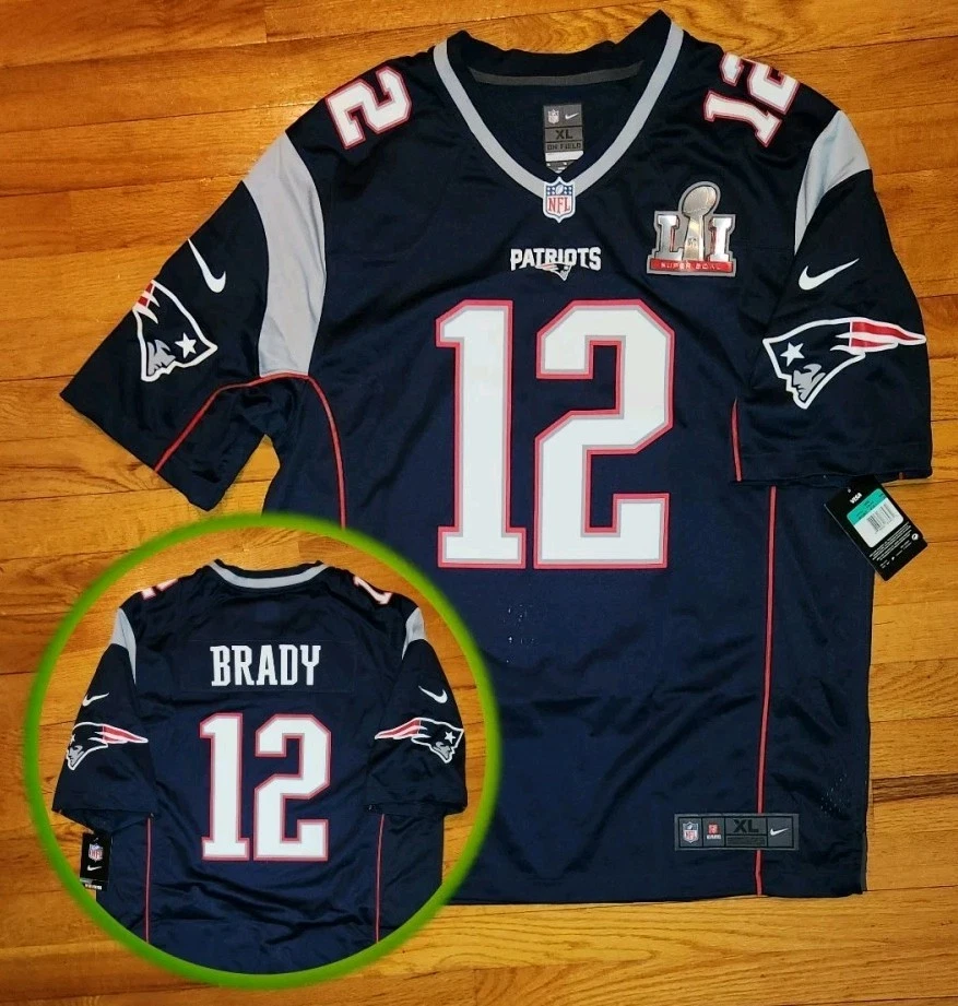 Nike Tom Brady Super Bowl NFL Jerseys for sale | eBay