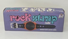 Vintage Rock Strap Wrist AM Radio ? Retro Wearable Radio w/ Original Box