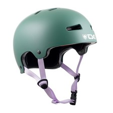 TSG - Evolution Skate Bike Helmet - S/M, Satin Foliage Green