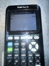 Texas Instruments TI-84 Plus CE Python Graphing Calculator  No Charger