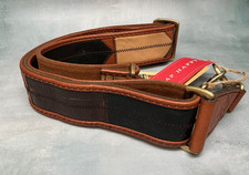 Italian Leather Purse Bag Strap Patchwork Patricia Nash Boho 60  