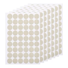 7 PCS Self-Adhesive Screw Hole Stickers, 0.83" Light Grey Screw Hole Cover