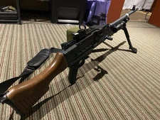 Airsoft Full Metal M240 LMG