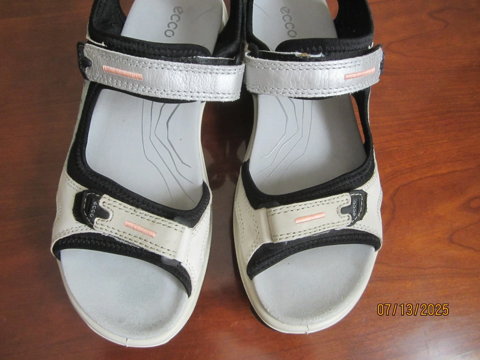 Ecco sandali donna Yucatan con cinturino spiaggia passeggio escursionismo outdoor US 10 5 Eur.41