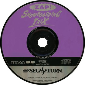 Zap Snowboarding Trix - JP Sega Saturn [CIB Complete in Box]