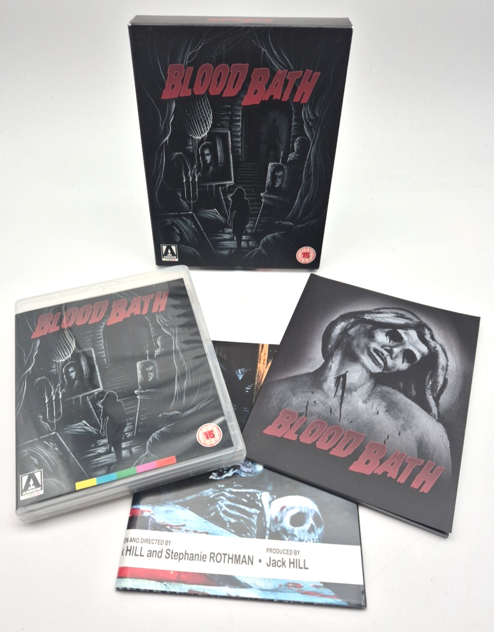 Blood Bath Arrow Bluray Boxset with Booklet & Poster