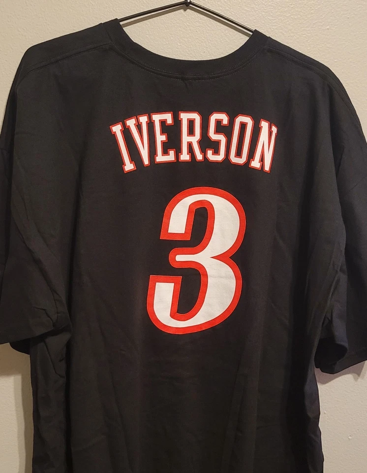 Camiseta Allen Iverson Philadelphia 76ers 2001 Finales NBA Foto 3 de 4
