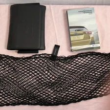 2022 Subaru Crosstrek Envelope Style Cargo Net & Partial Owners Manual OEM& Case