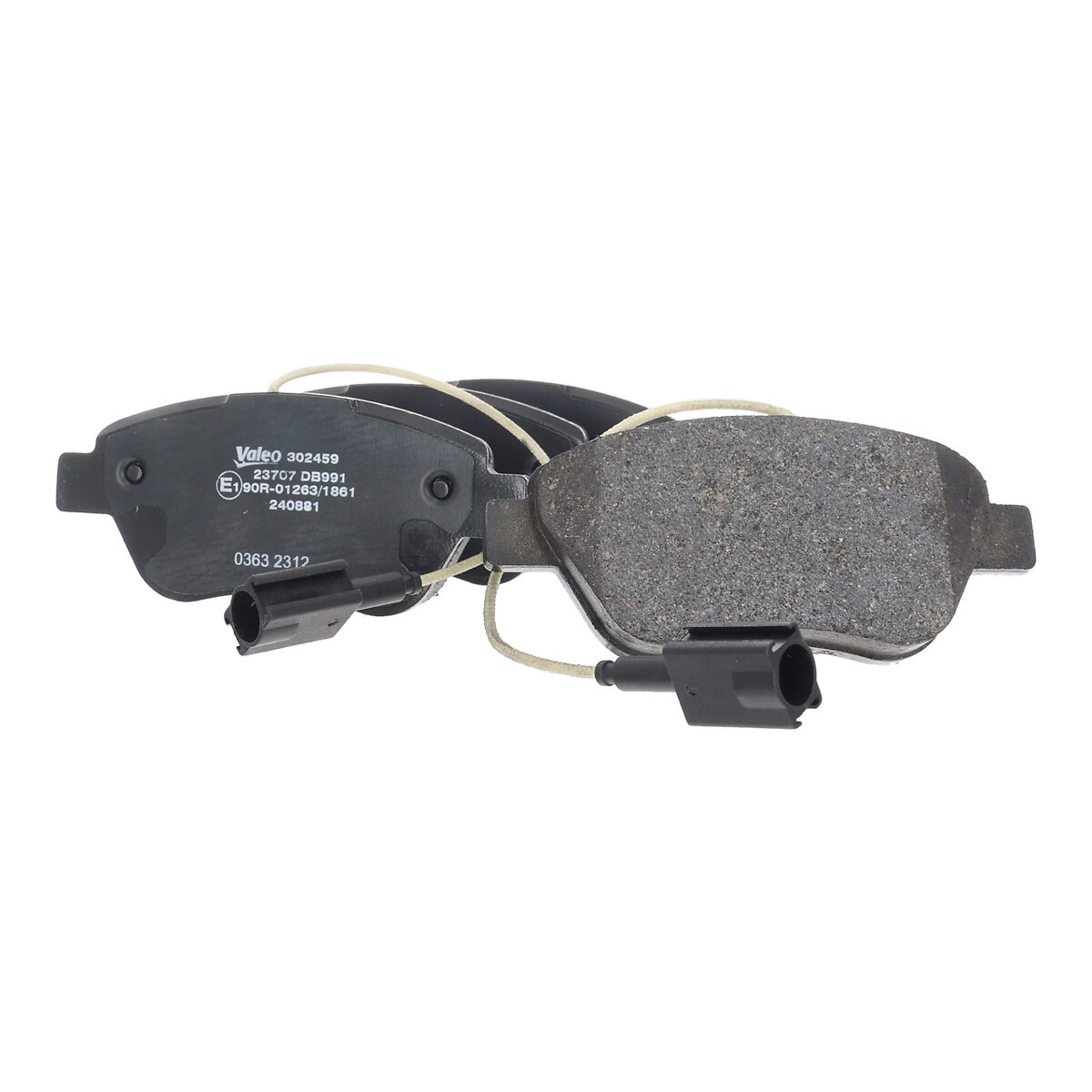 BRAKE PAD SET DISC BRAKE 302459 FOR PEUGEOT FIAT GRANDE/PUNTO/Van 500 LINEA 1.2L - Image 2