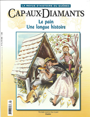 REVUE-CAP-AUX-DIAMANTS ETE 2004-LE PAIN UNE LONGUE HISTOIRE