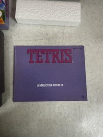 Tetris (Nintendo NES, 1989) Completo En Caja Estuche Protector Limpio Probado Cib