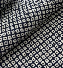 SUNBRELLA INDOOR OUTDOOR PERFORMANCE FABRIC SHIBORI INDIGO BY THE YARD