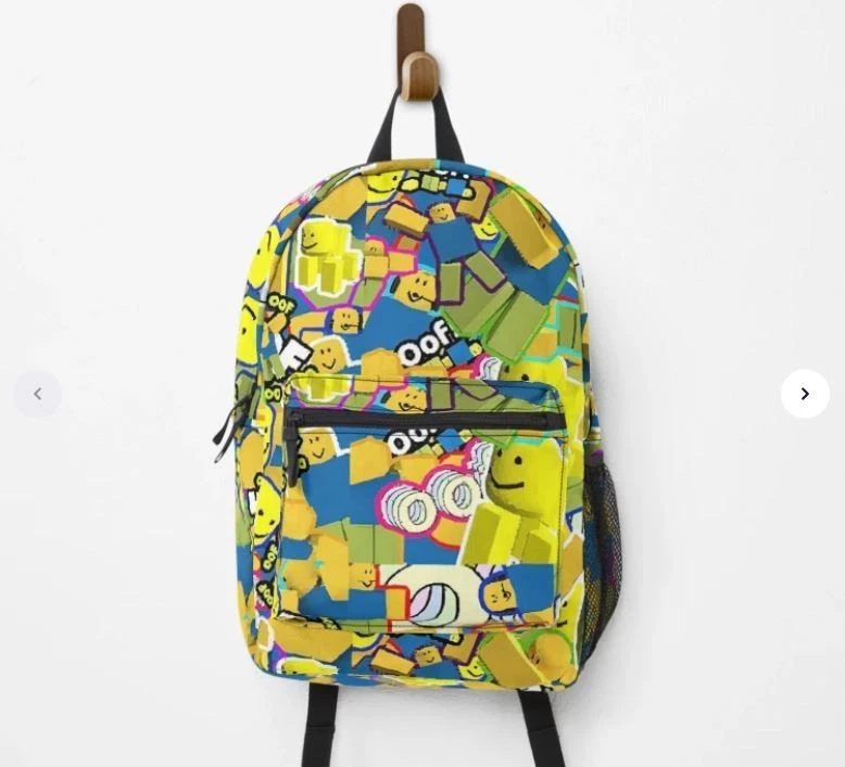 Roblox Memes Pattern Backpack Back to School