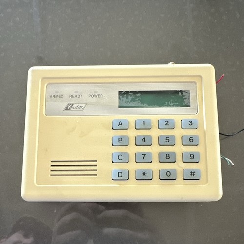 Caddx Ranger Wired Security Alarm Keypad with LCD Display, Beige