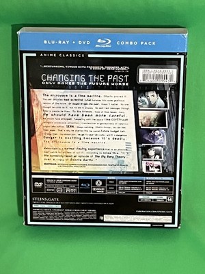SteinsGate: The Complete Series (Blu-ray/DVD, 2014, 8-Disc
