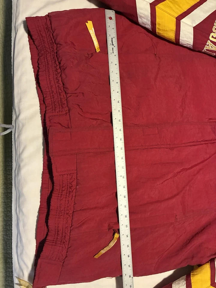 Vintage USC Trojans Starter Jacket Full Zip Hooded Puffer College NCAA Size 2XL - Image 4 of 4