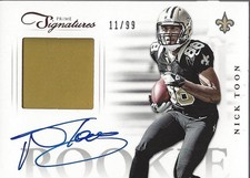 2012 Panini Prime Signatures Football Cards 25
