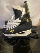 Graf Elite 101 Ice Skates Size 37 Great Condition With Bauer Covers