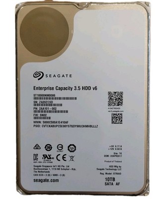 Seagate 10TB SATA 3.5'' Hard Drive Desktop ST10000NM0086 - USED