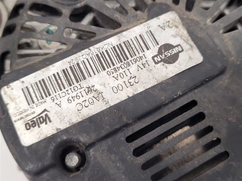 2007-2012 NISSAN SENTRA 2,5 л генератор переменного тока 23100JA02C 07-12  - Изображение 3 из 4