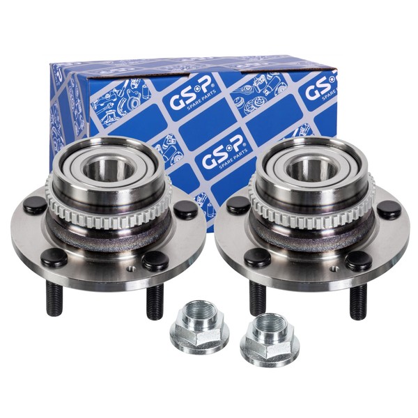 2X GSP Radlager Radnabe Satz Hinten FüR KIA Sportage II JE KM Hyundai Tucson JM-image