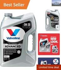 5 QT Advanced 0W-20 Synthetic Motor Oil - Superior Wear Protection & Cleanliness 39.51 per gallon